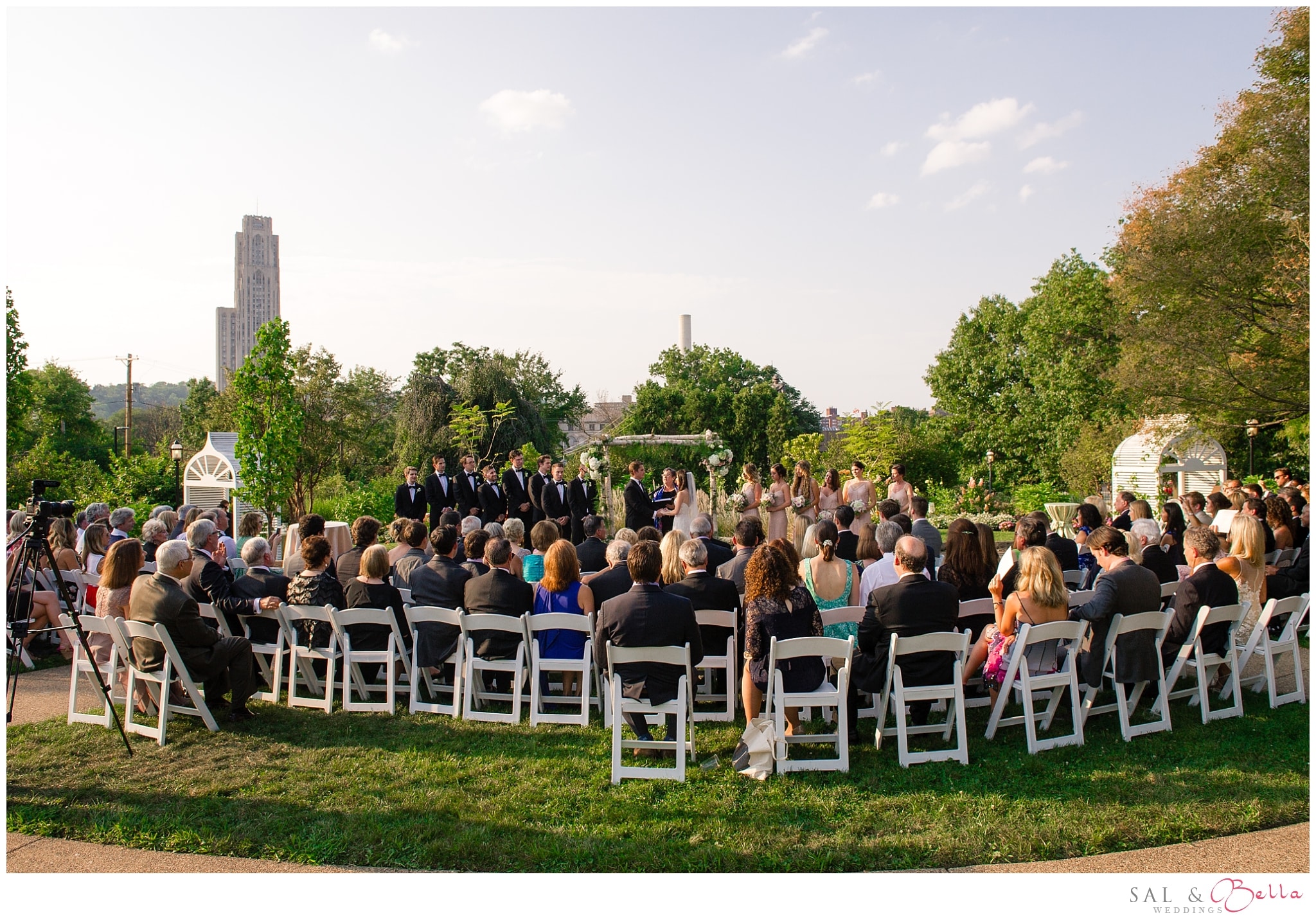 Phipps Conservatory Wedding . Erica & Joe - Weddings By Sal & Bella