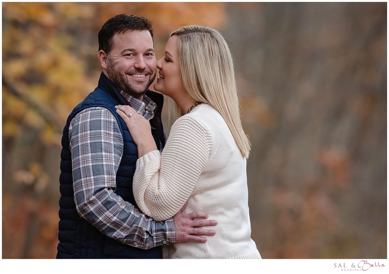 Brush Creek Park engagement pics